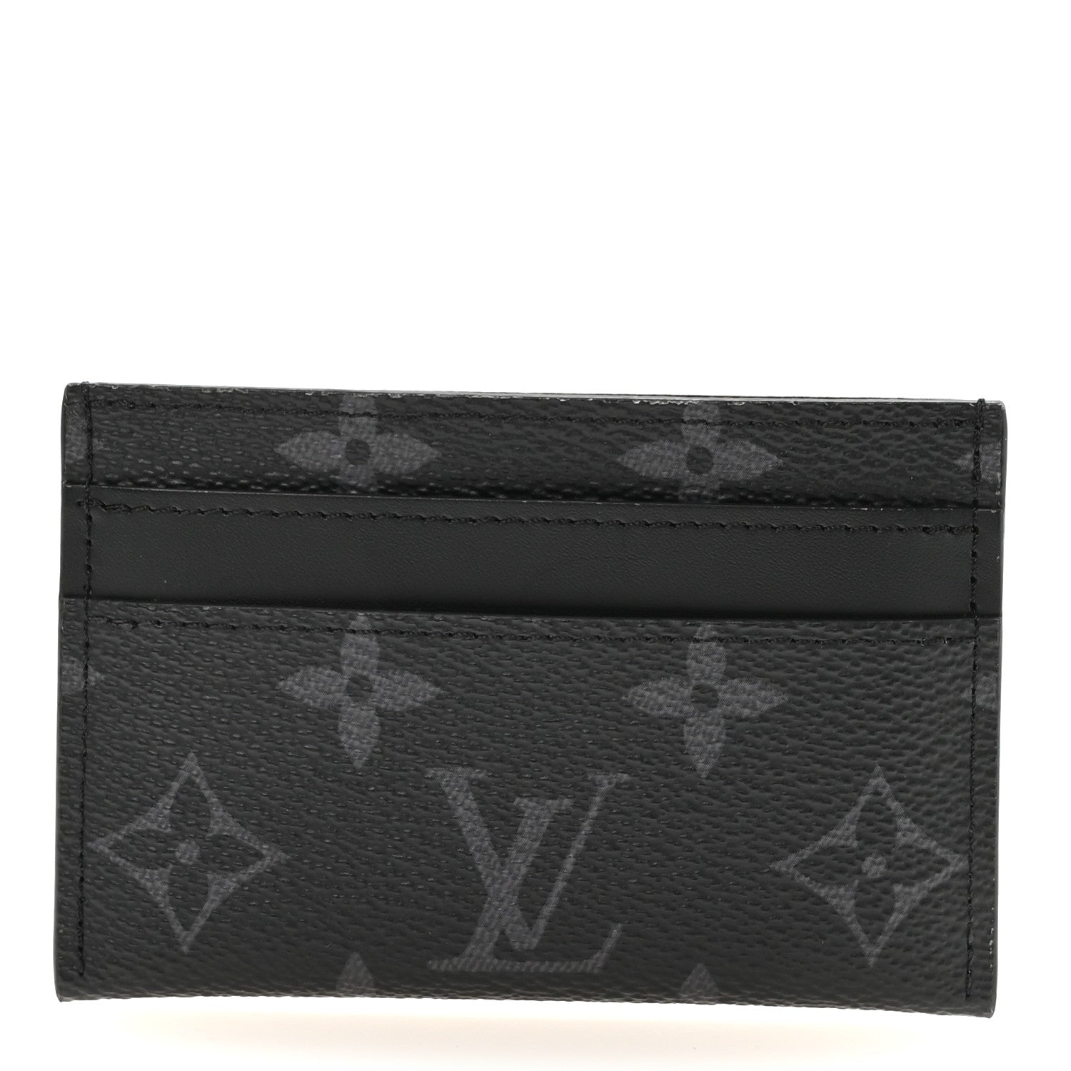 Louis Vuitton Monogram Eclipse Porte-Cartes Double Card Holder 1 of 6