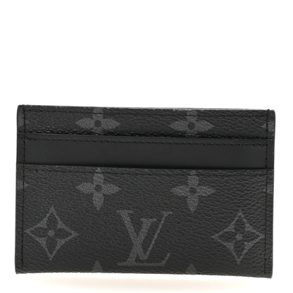Louis Vuitton Monogram Eclipse Porte-Cartes Double Card Holder 1 of 6