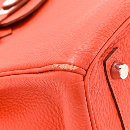 Hermes Togo Birkin 30 Capucine 13 of 21