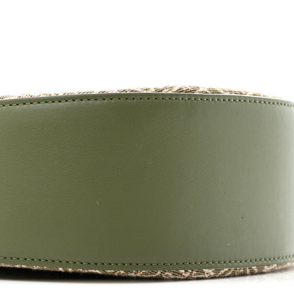 Loewe Jacquard Anagram Calfskin Luna Bag Avocado 8 of 9