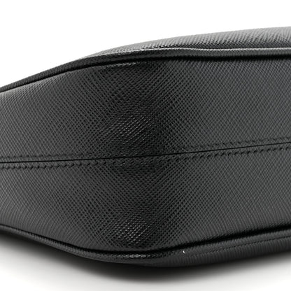 Prada Saffiano Lux Re-Edition 2005 Shoulder Bag Black 9 of 9