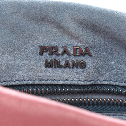 Prada Glace Calfskin Studded Etiquette Flap Loto Astrale 7 of 10