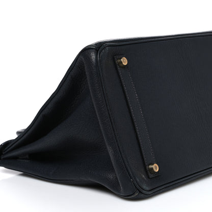 Hermes Chevre De Coromandel Birkin 35 Black 9 of 12