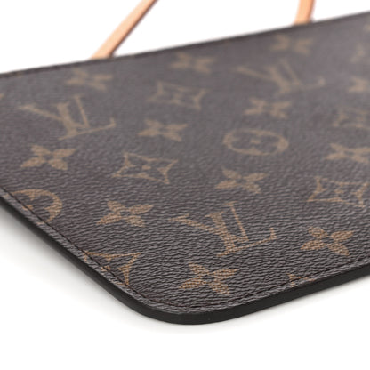 Louis Vuitton Monogram Neverfull MM GM Pochette 8 of 9