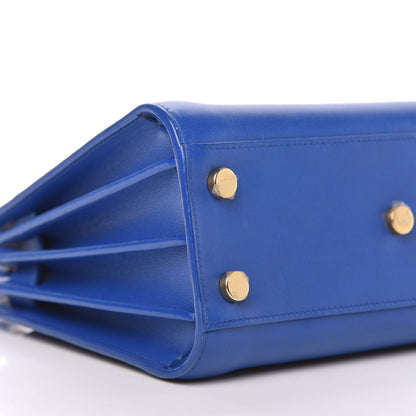 Saint Laurent Calfskin Nano Sac De Jour Royal Blue 6 of 10