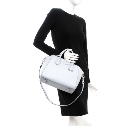 Givenchy Sugar Goatskin Small Antigona Pale Blue 3 of 11