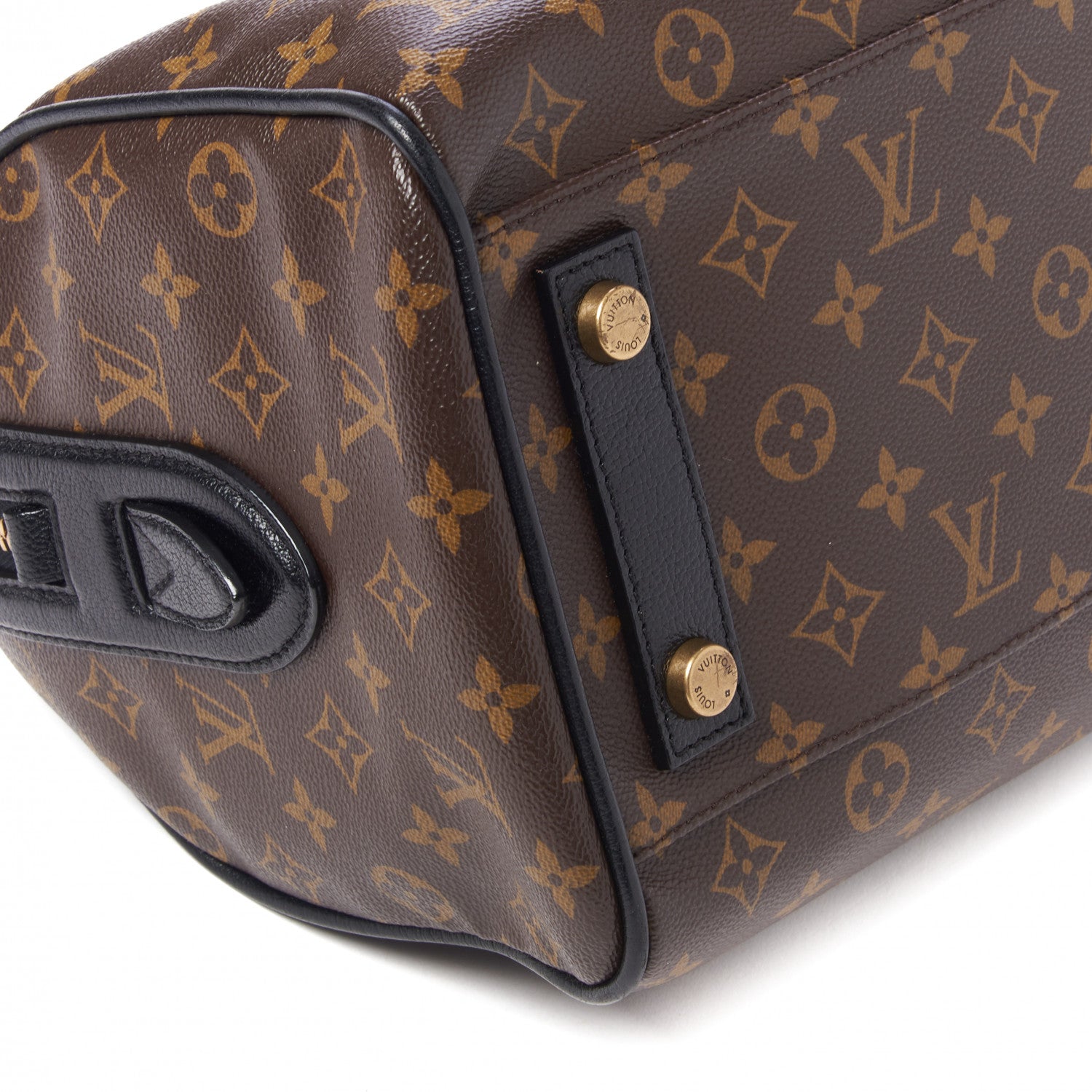 Louis Vuitton Monogram Golden Arrow Speedy Black 6 of 8