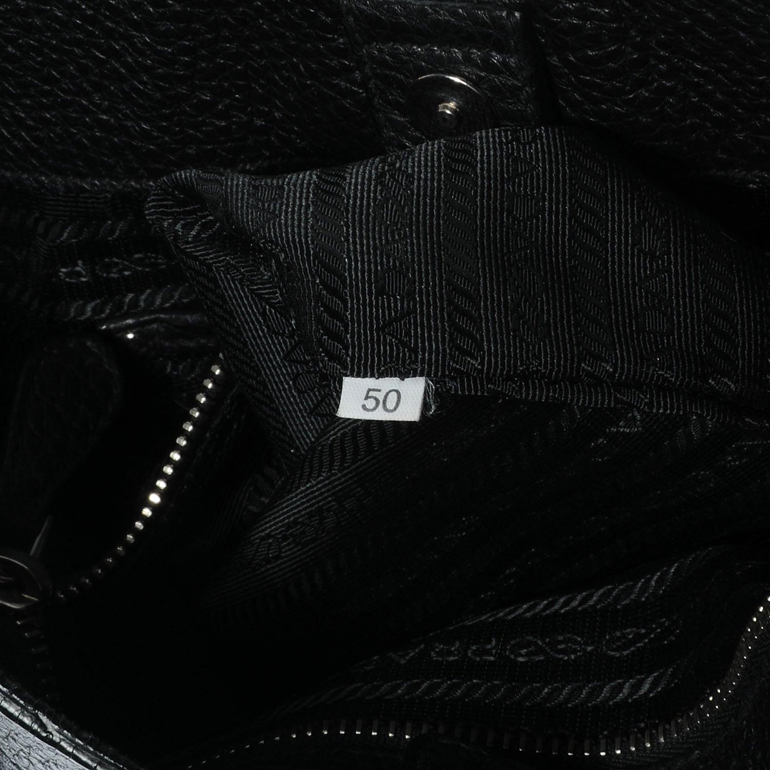 Prada Vitello Daino Braided Hobo Nero Black 7 of 10