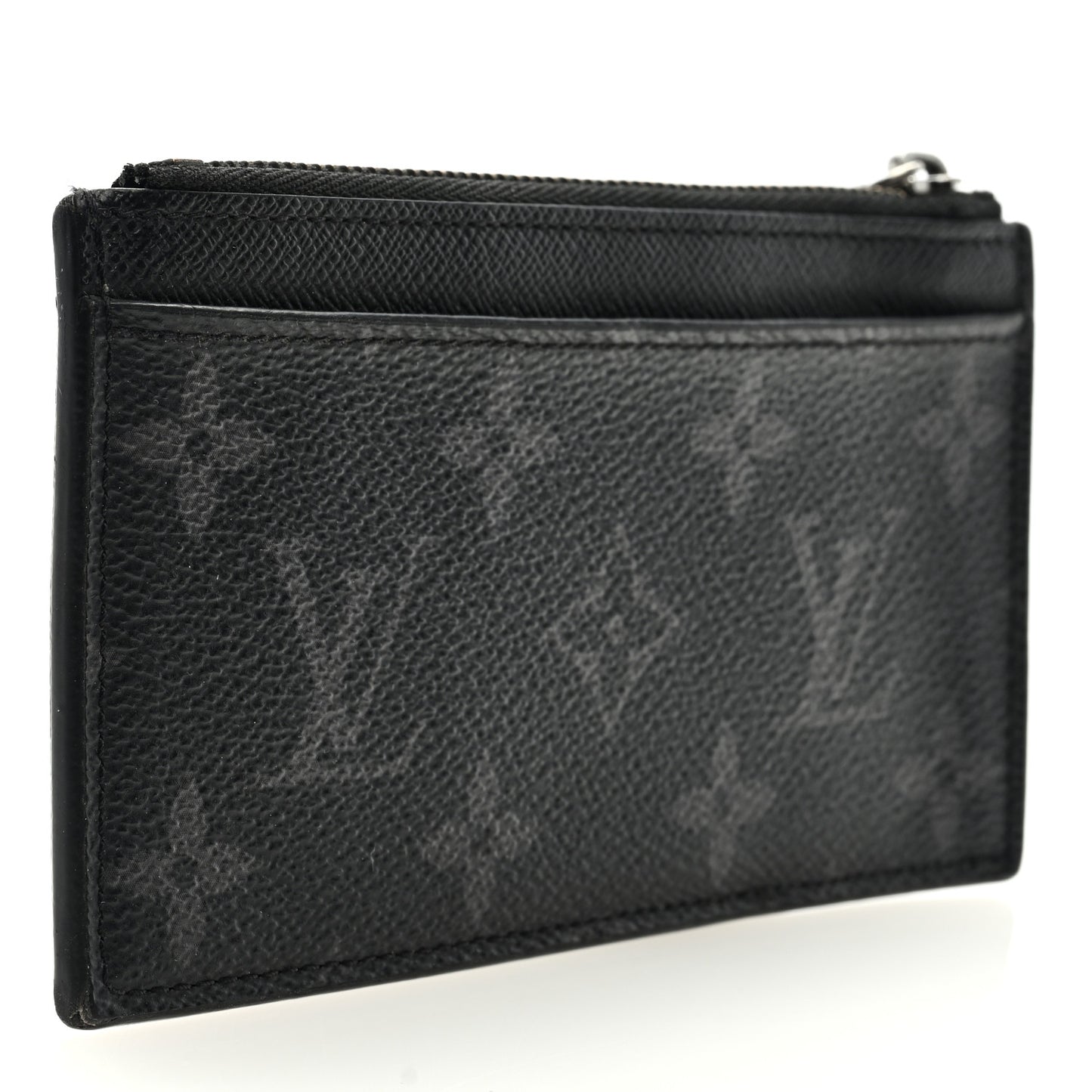 Reverse Monogram Eclipse Taiga Coin Card Holder