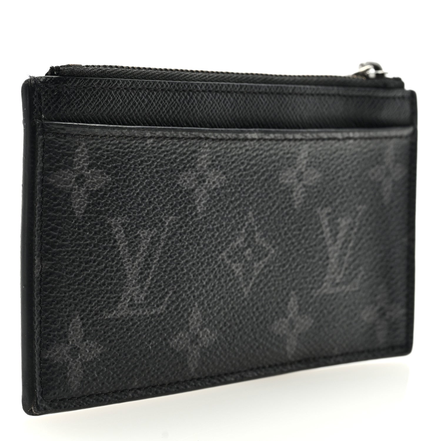 Louis Vuitton Reverse Monogram Eclipse Taiga Coin Card Holder 3 of 6