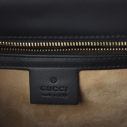 Gucci Calfskin Small Sylvie Shoulder Bag Black 7 of 8