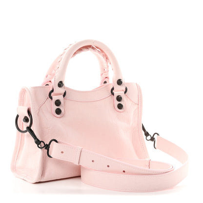 Balenciaga Agneau Arena Classic Hardware Le City Mini  Petal Pink 3 of 10