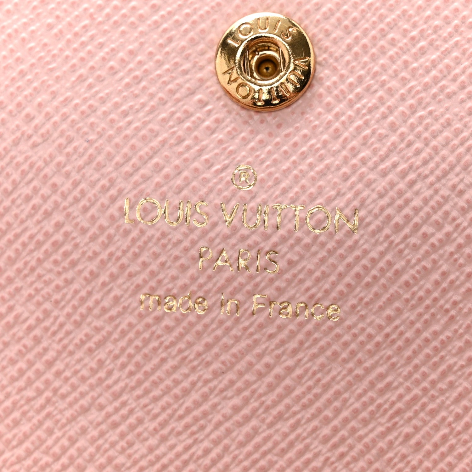 Louis Vuitton Damier Azur Emilie Wallet Rose Ballerine 6 of 9