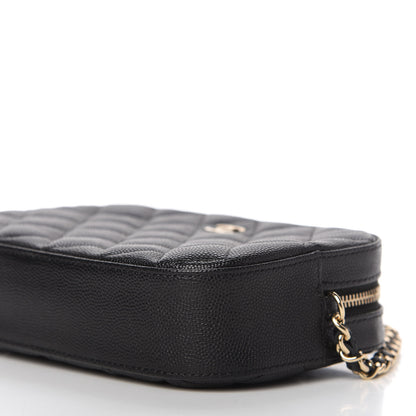 Chanel Caviar Quilted Vanity With Chain Black 7 of 12