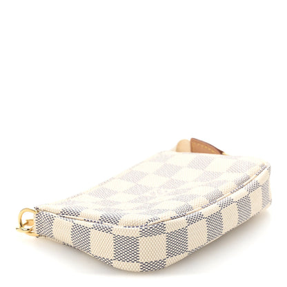 Louis Vuitton Damier Azur Mini Pochette Accessories 4 of 9