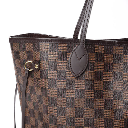 Louis Vuitton Damier Ebene Neo Neverfull MM Rose Ballerine 9 of 9
