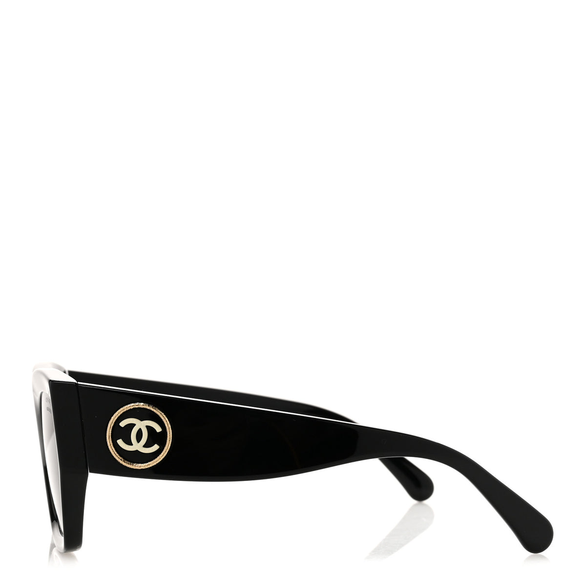 Acetate Polarized Square Sunglasses 5506 Black