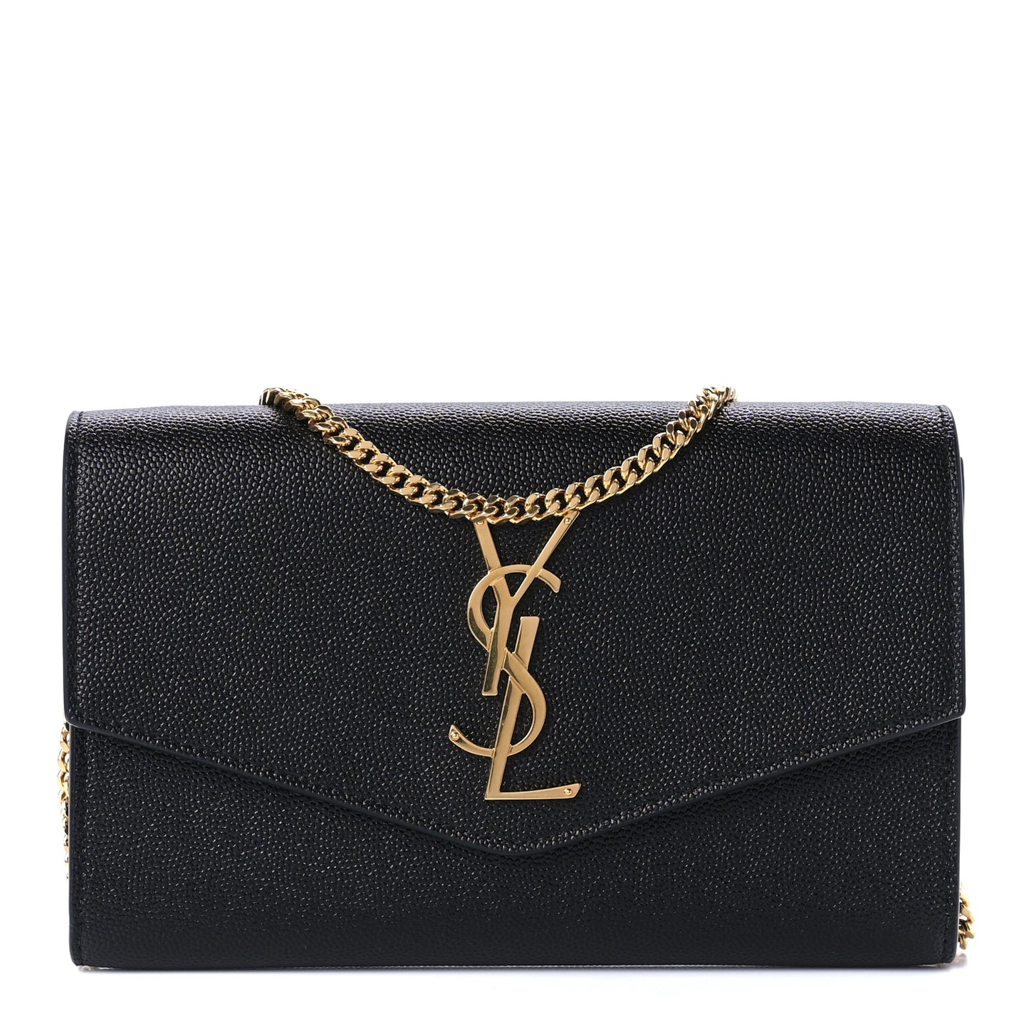Grain De Poudre Uptown Chain Wallet Black