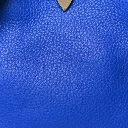 Valentino Garavani Pebbled Calfskin Mini Rockstud Flip-Lock Messenger Bag Blu Delft 7 of 9