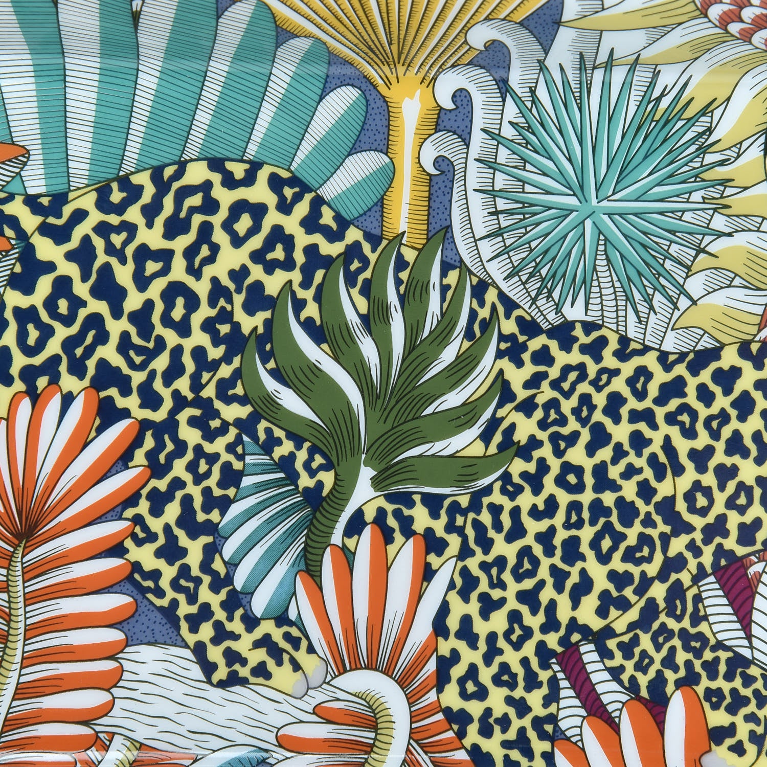 Hermes Porcelain Animaux Camoufles Change Tray 4 of 6