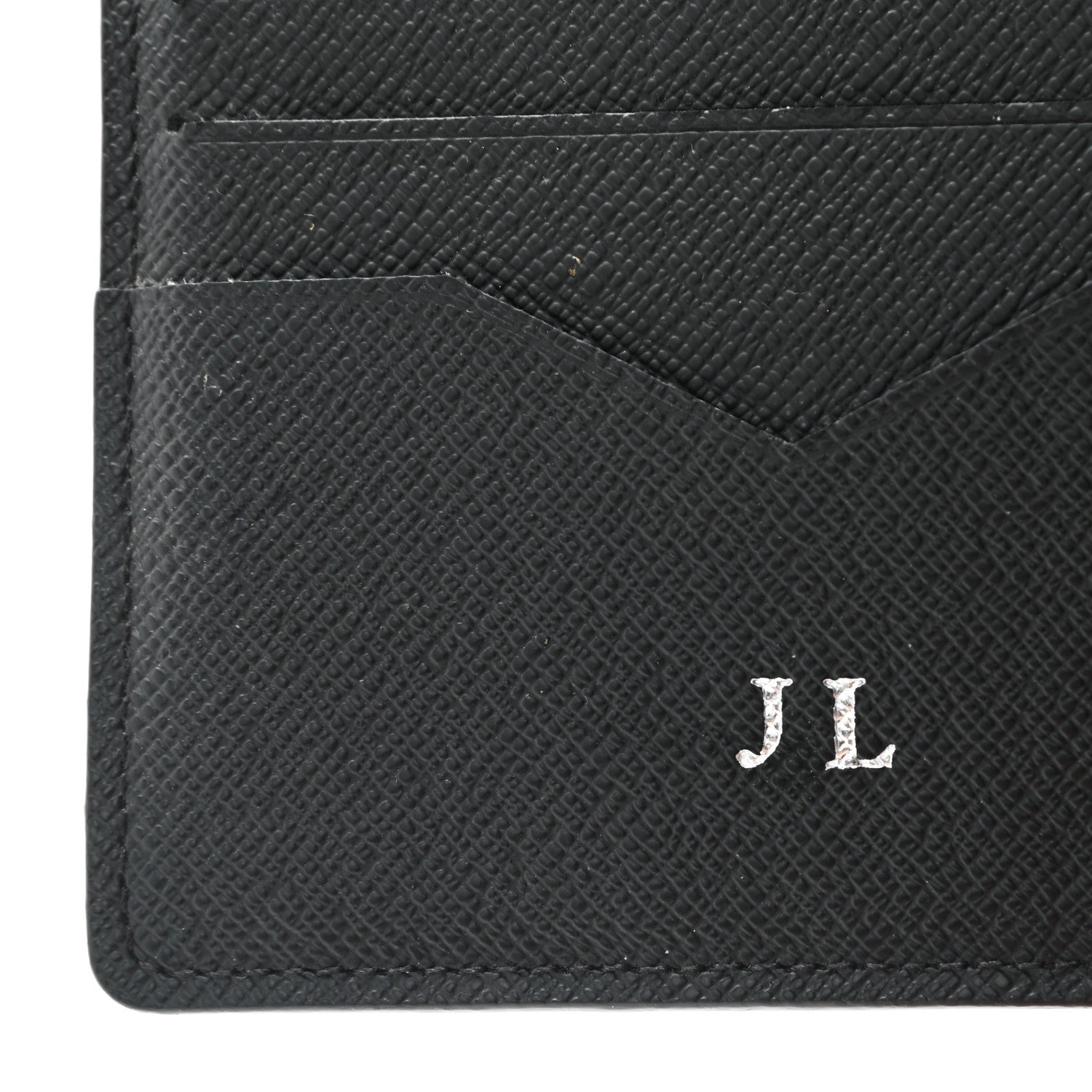 Louis Vuitton Taiga マネークリップ Louis Vuitton Taiga Bi-Fold Money Clip Wallet Black 1151071