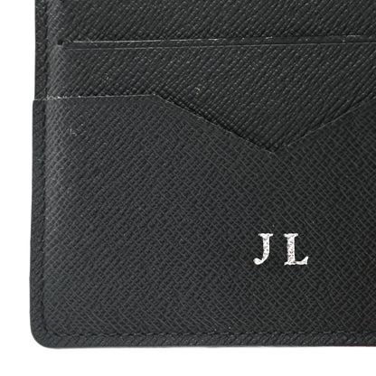 Louis Vuitton Taiga Bi-Fold Money Clip Wallet Black 7 of 7