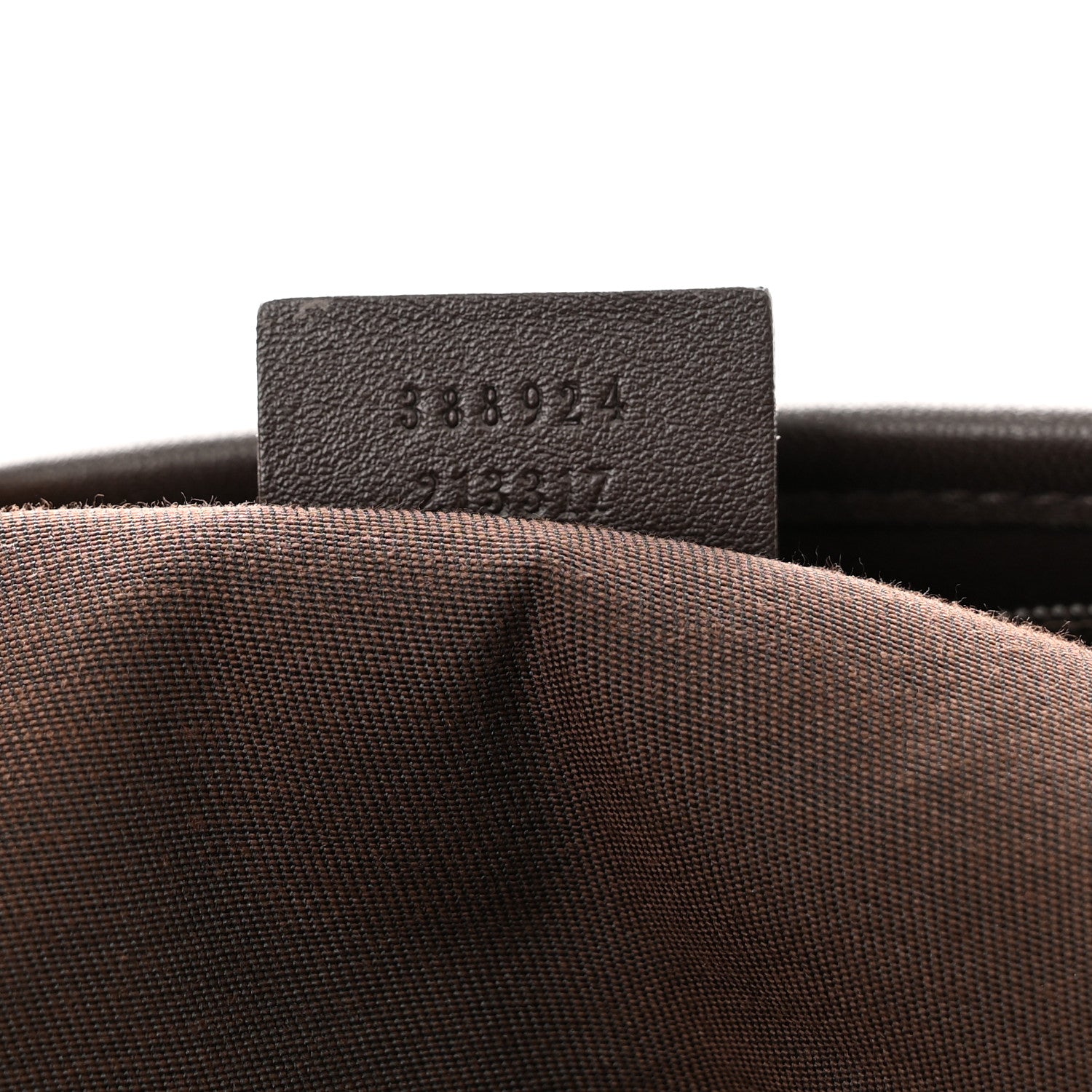 Gucci GG Plus Monogram Medium Flat Messenger Bag Dark Brown 7 of 11