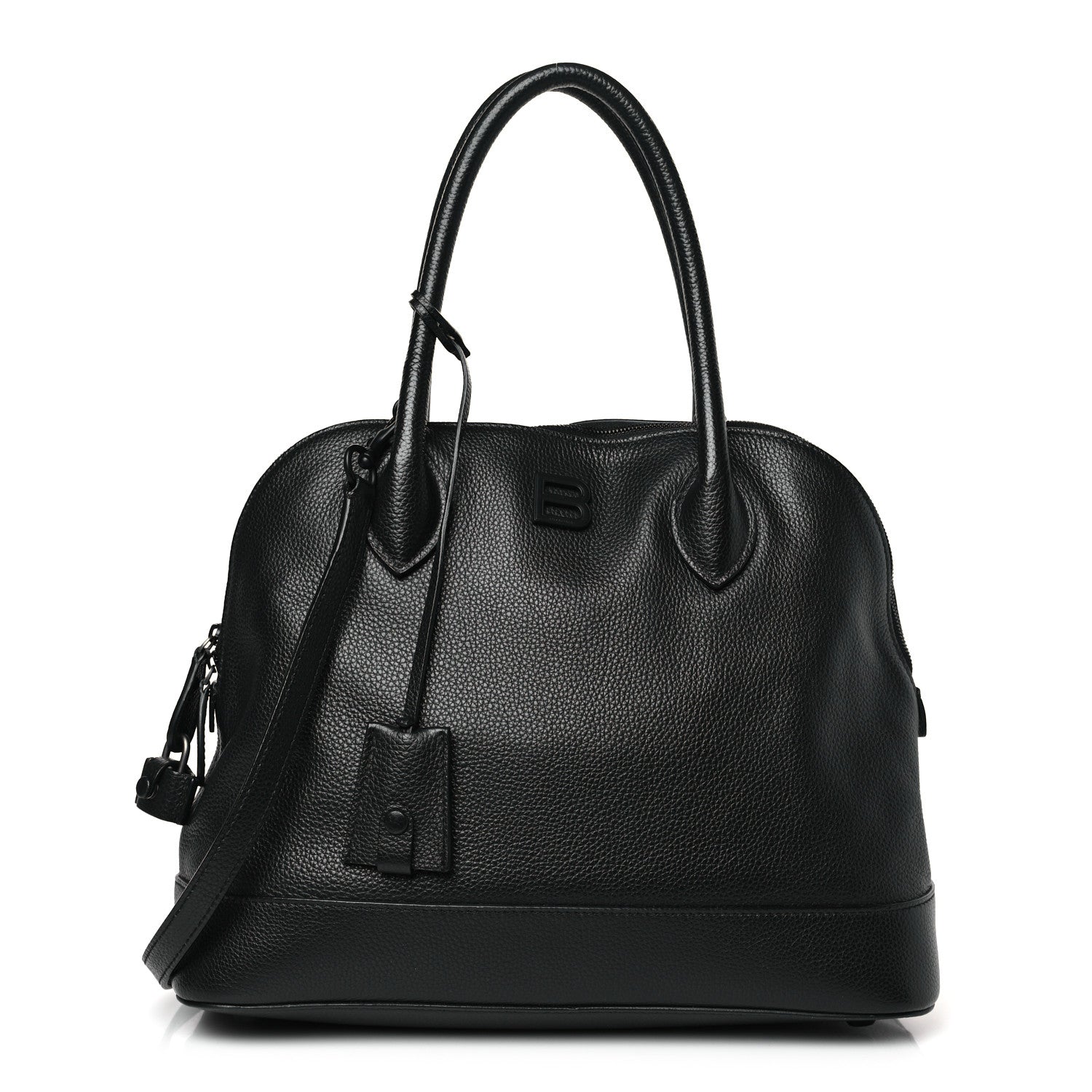 Balenciaga Supple Calfskin Ville Top Handle Bag Black 1 of 10