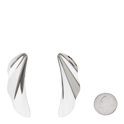 Tiffany Sterling Silver High Tide Earrings 2 of 4