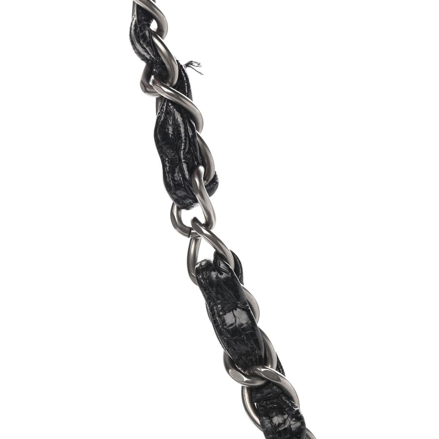 Chanel Crinkled Patent Quilted Jumbo Single Flap Black 11 of 12