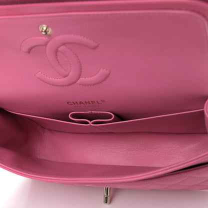 Chanel Caviar Quilted Medium Double Flap Pink 4 of 9