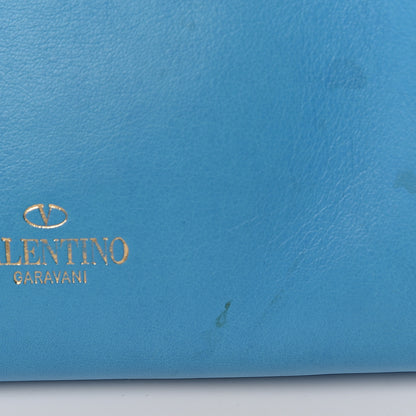 Valentino Garavani Vitello Mini Rockstud Double Handle Tote Parrot 22 of 23