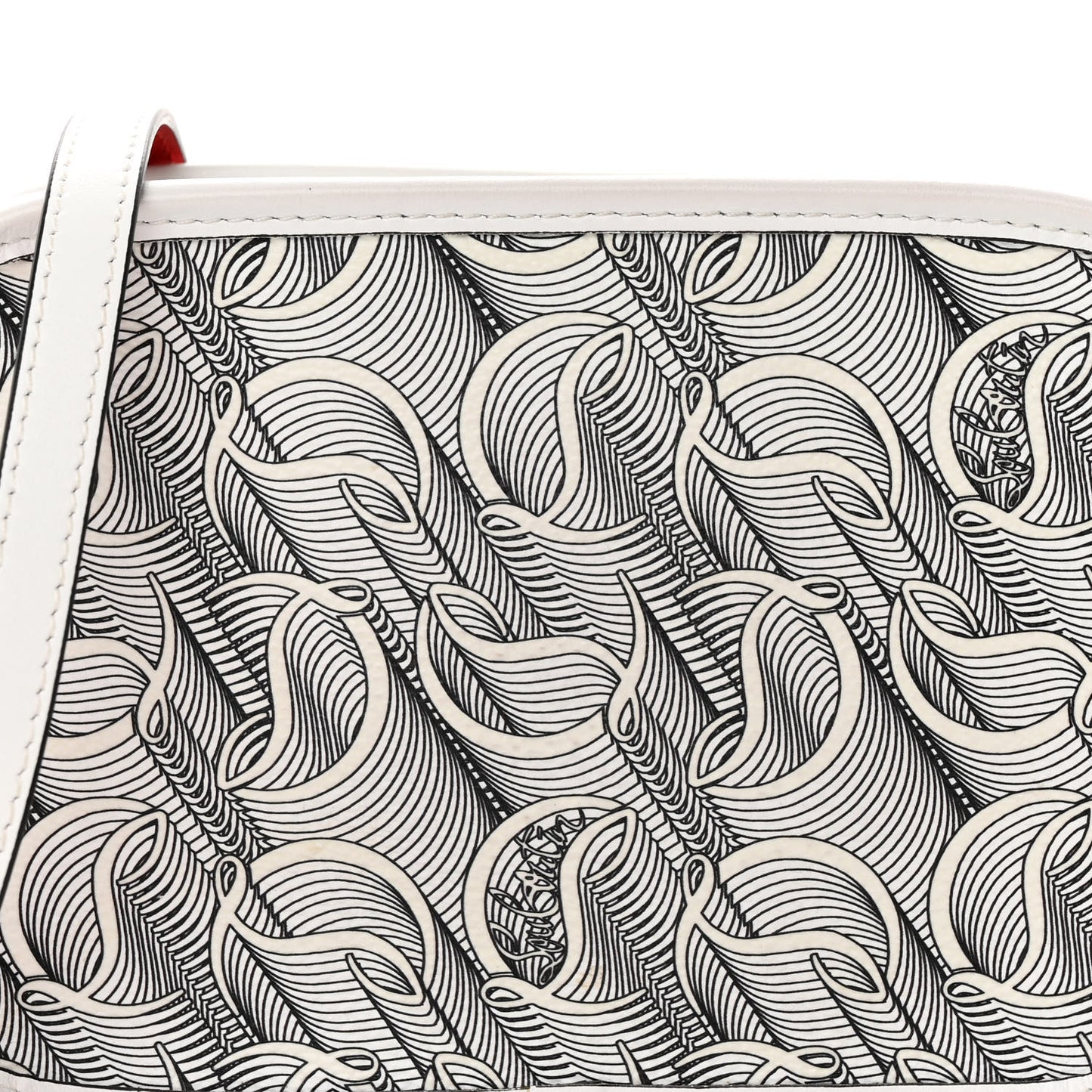 Calfskin Small Loubinth Radioloubi White Black