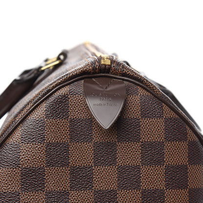 Louis Vuitton Damier Ebene Speedy 35 7 of 11