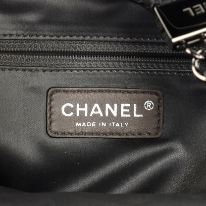 Chanel Python Mini Rock and Chain Hobo Black 6 of 7