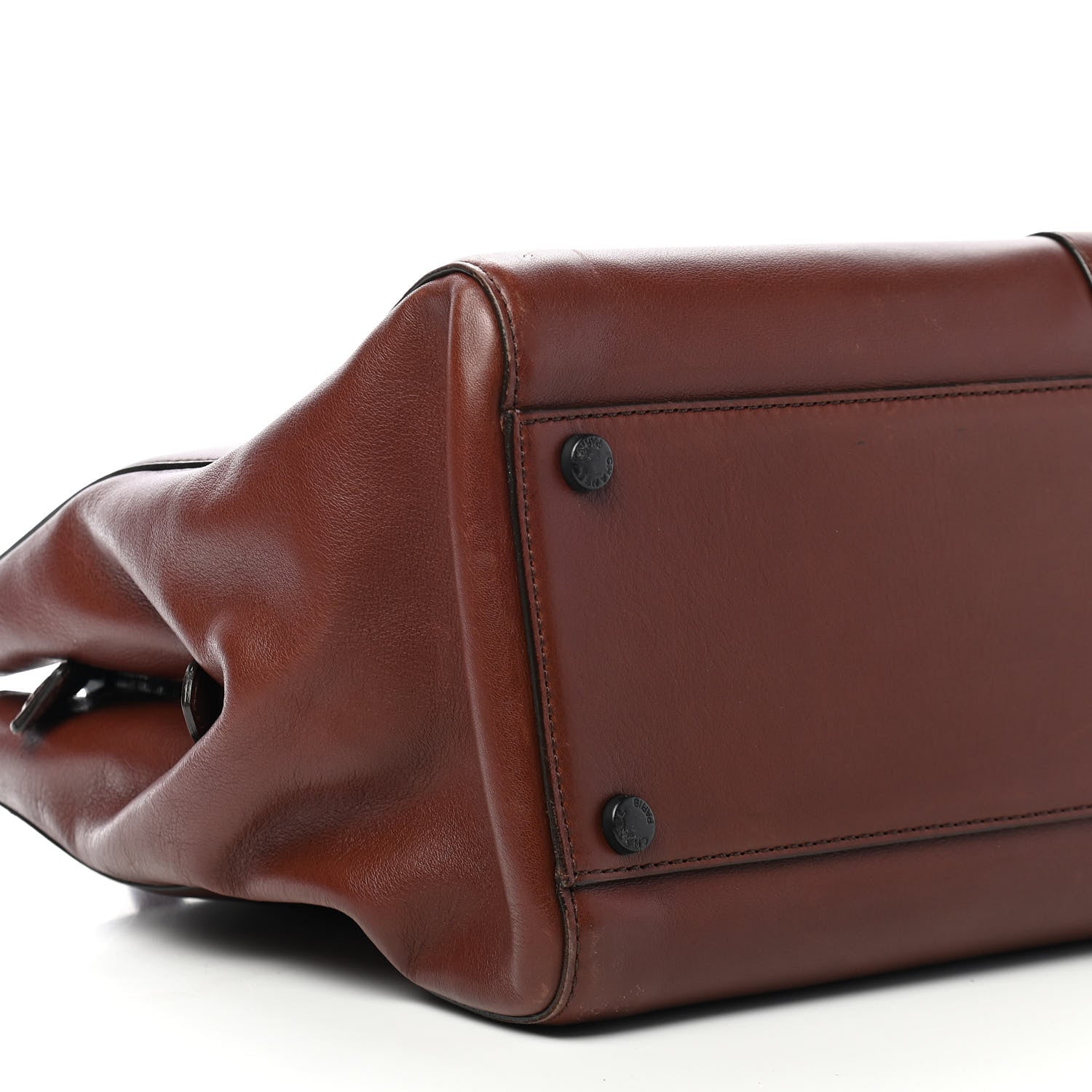 Chanel Calfskin CC Tote Brown 9 of 11