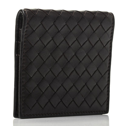 Bottega Veneta Nappa Intrecciato Card Holder Ebano 2 of 3
