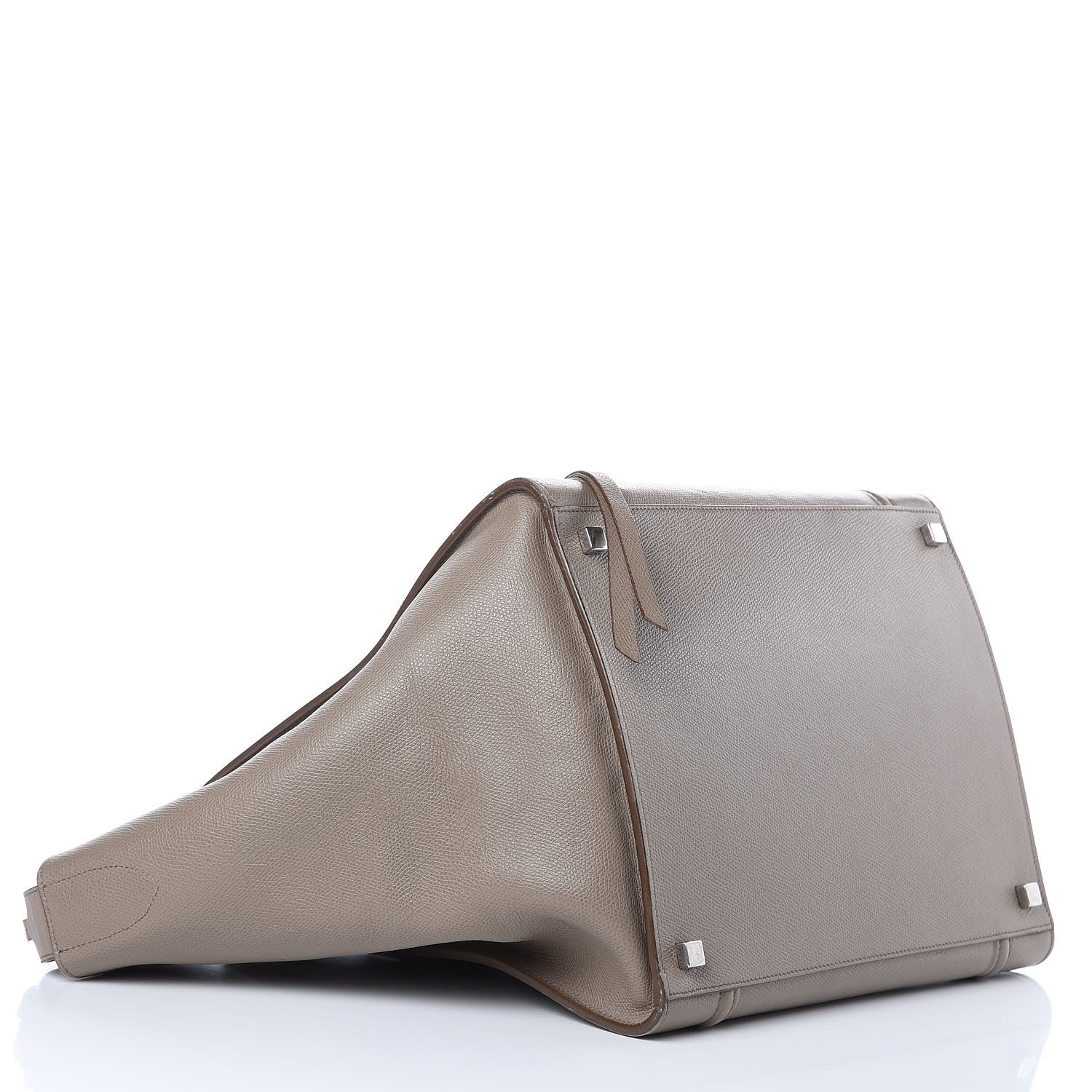 Celine Grained Calfskin Medium Phantom Luggage Taupe 4 of 20