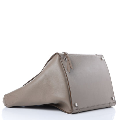 Celine Grained Calfskin Medium Phantom Luggage Taupe 4 of 20