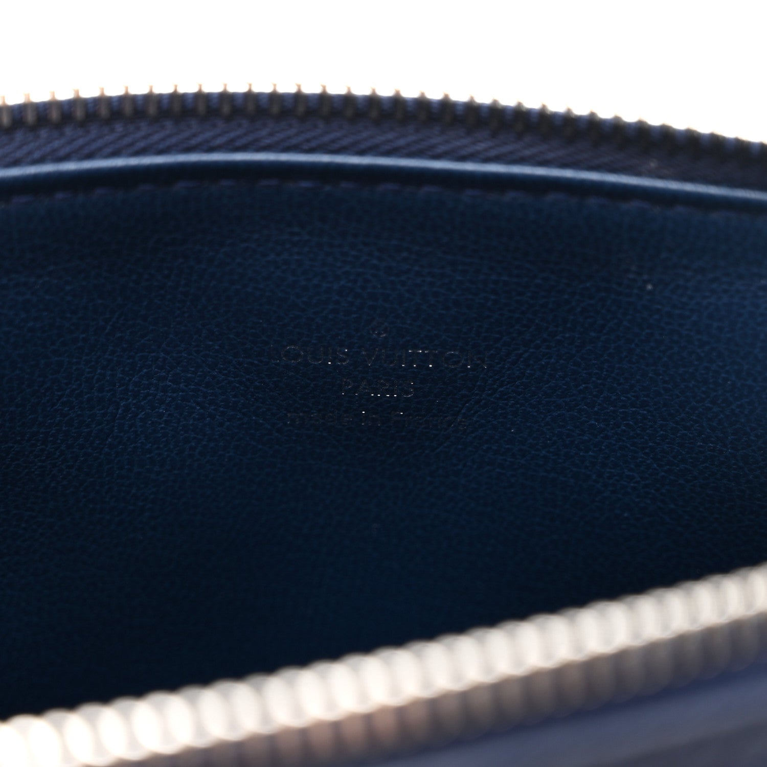 Louis Vuitton Lambskin Embossed Monogram Coussin PM Navy 14 of 21