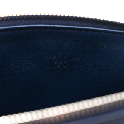 Louis Vuitton Lambskin Embossed Monogram Coussin PM Navy 14 of 21