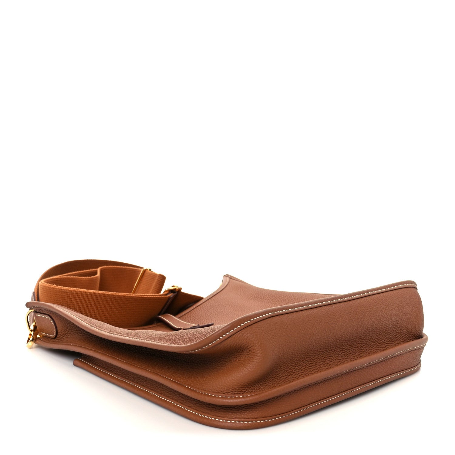 Hermes Taurillon Clemence Evelyne III PM Gold 4 of 12