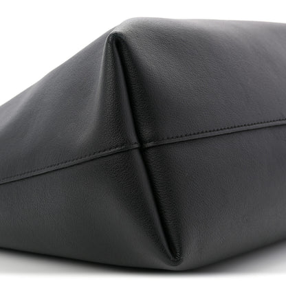 Saint Laurent Calfskin Large Shopping Tote Black 10 of 15