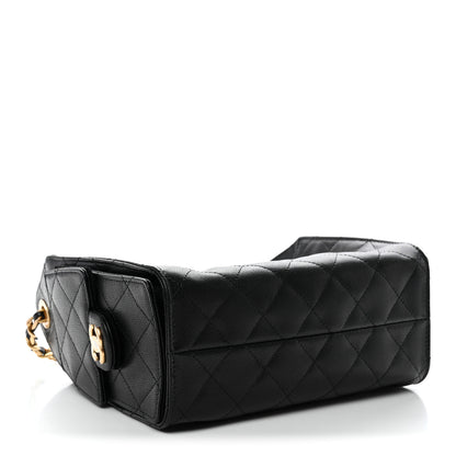 Chanel Caviar Quilted Mini Chanel 25 Handbag Black 4 of 11