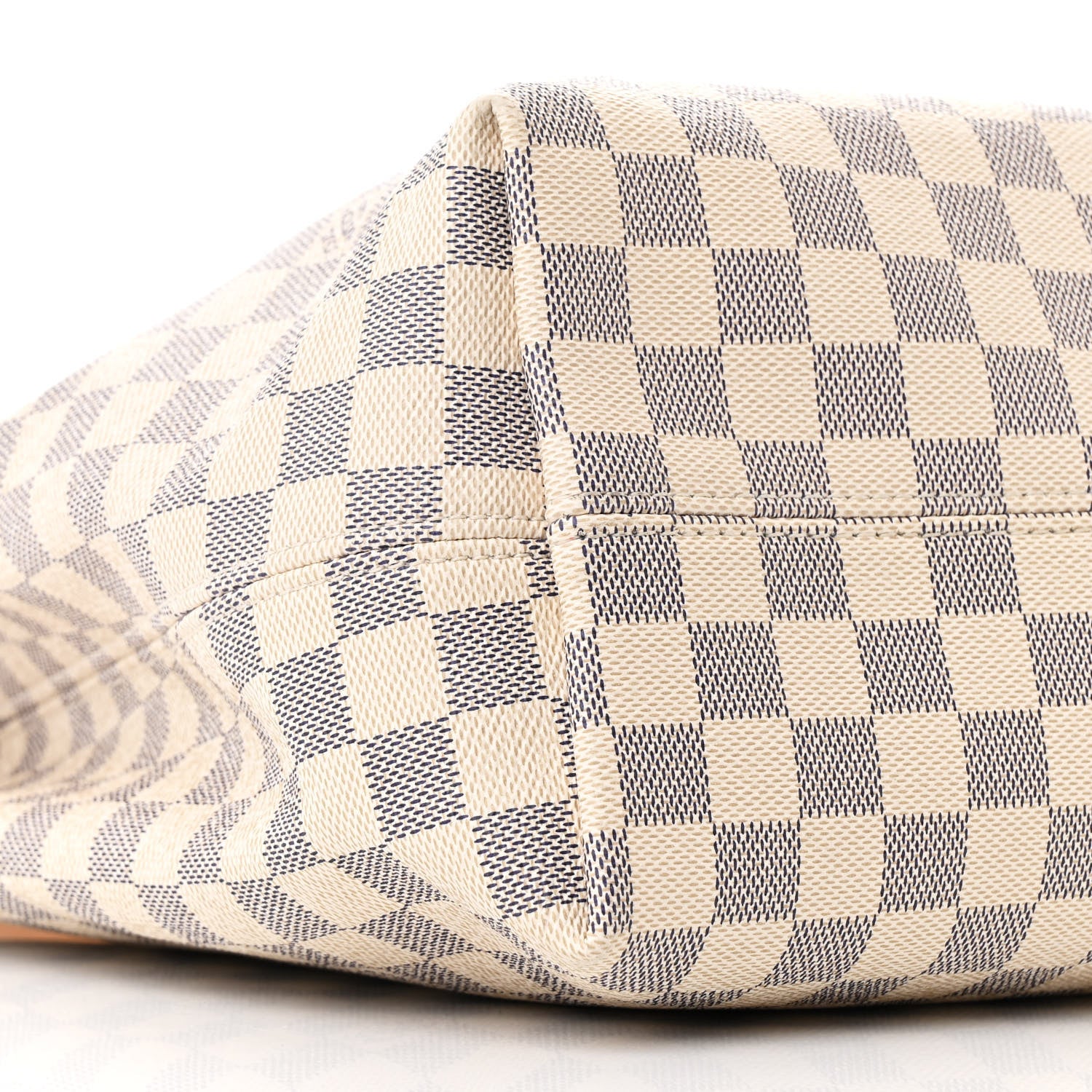 Louis Vuitton Damier Azur Graceful MM Rose Ballerine 8 of 9