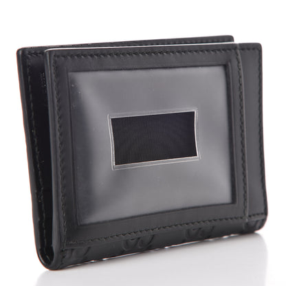 Gucci Guccissima Bow Train Pass Case Black 3 of 7