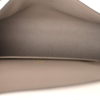 Hermes Swift Kelly Pochette Clutch Gris Asphalte 5 of 12