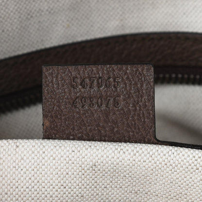 Gucci GG Supreme Monogram Calfskin Web Small Ophidia Day Backpack Beige Ebony New Acero 7 of 9