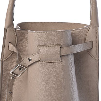 Celine Supple Grained Calfskin Big Bag Bucket Light Taupe 10 of 10
