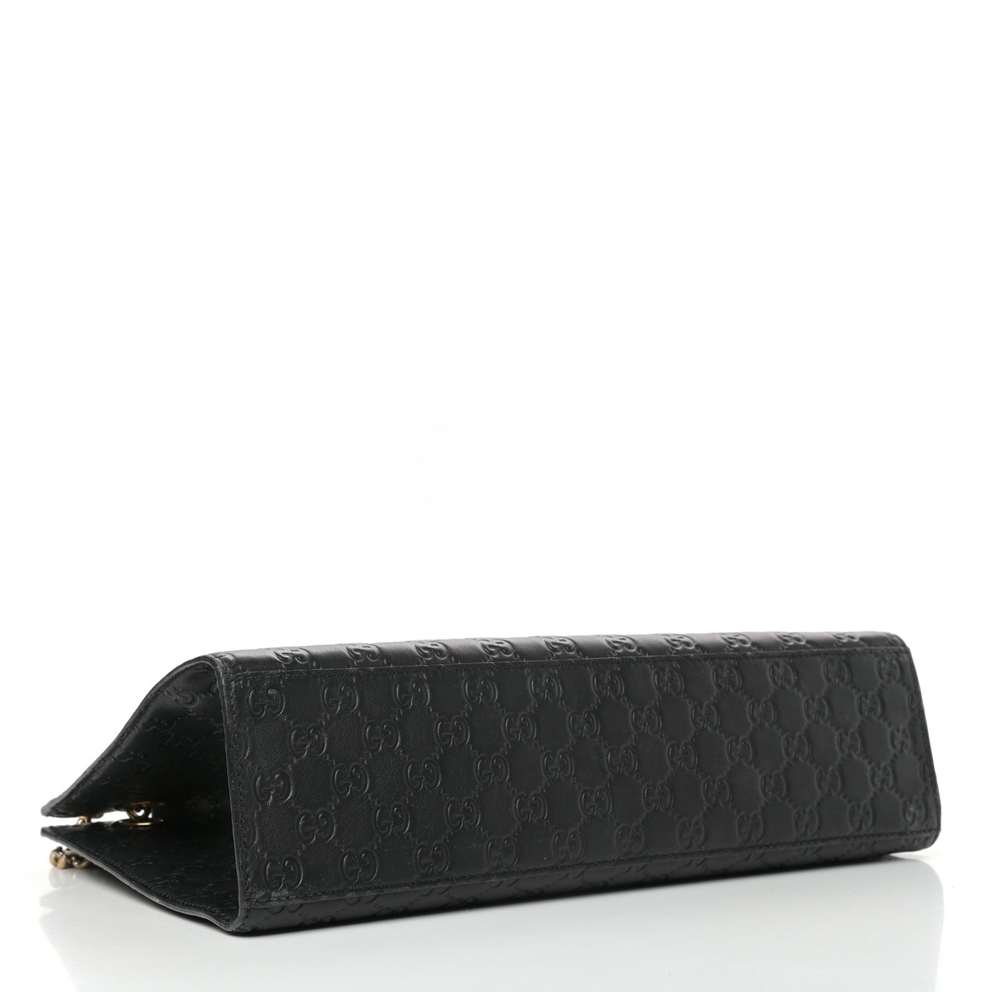 Guccissima Large Emily Chain Shoulder Bag Black